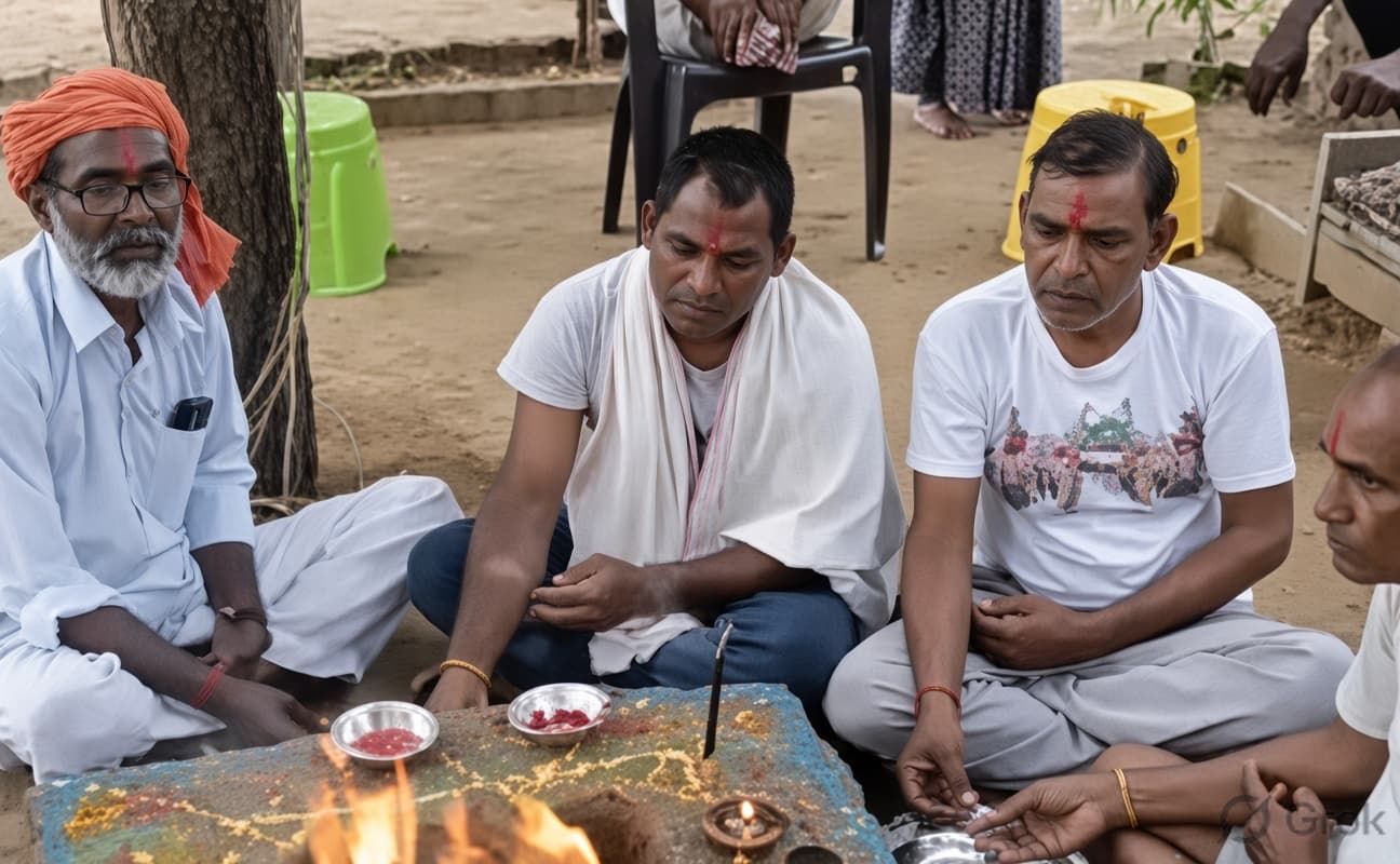 चीनी सस्ती हो जाए… लोगों ने हवन कर माँगी कामना