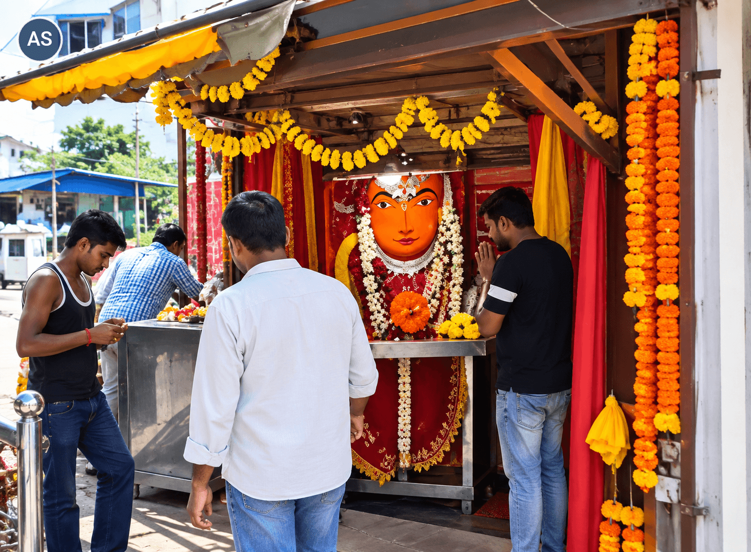 हनुमान जी की प्रतिमा हटाने पहुँचे अधिकारी, लेकिन नहीं हिली मूर्ति: श्रद्धालुओं ने माना दैवी संकेत।